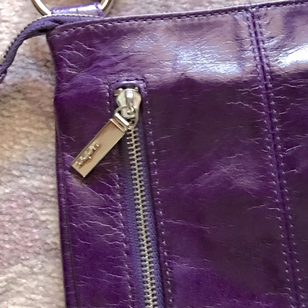 HOBO International EUC Violet Purple Crossbody GORGEOUS Leather